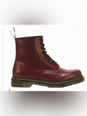 Dr. Martens 1460 Boots Cherry Red Smooth Leather Men's sz 11
